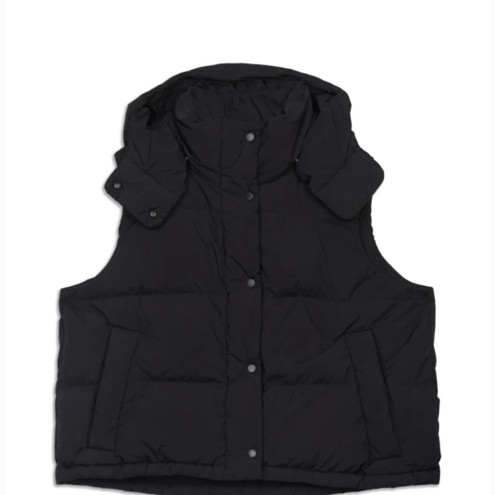 Lululemon Wunder Puff 600-Down-Fill Cropped Vest